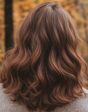cinnamon Brown Hair Colour Autumn 2025