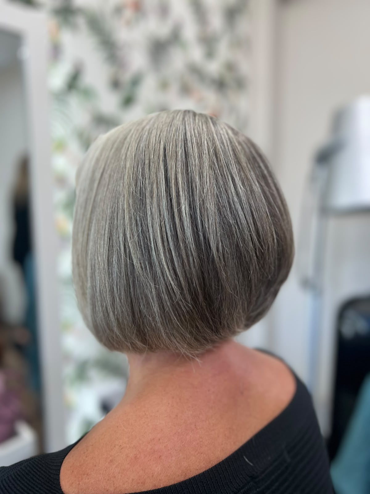 Fresh bob hair cut