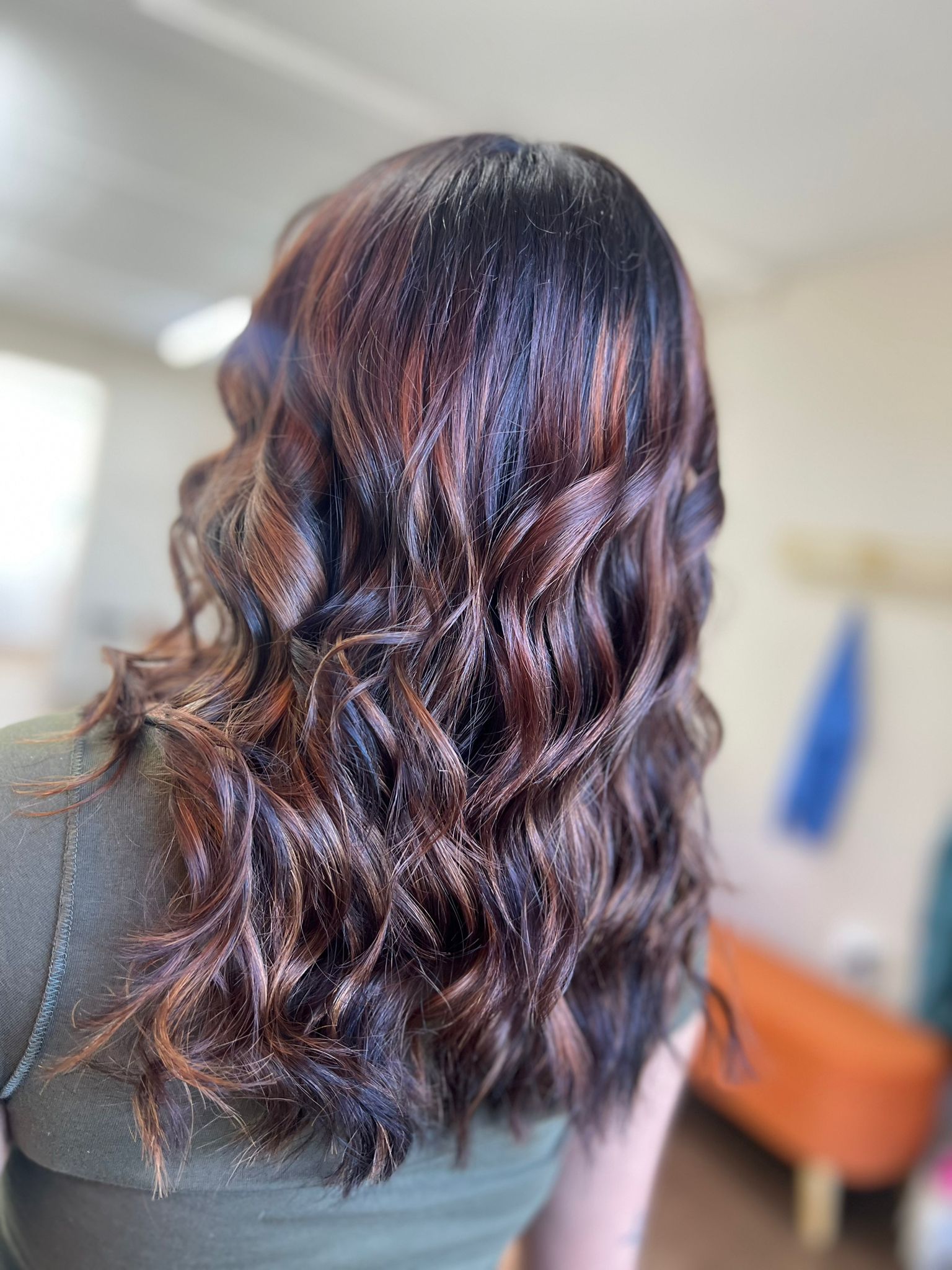 cut dry and curls